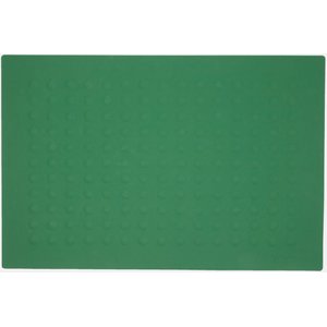 Waggo Bubble Silicone Non-skid Dog & Cat Placemat, Forest Green