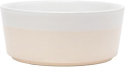 Waggo Dipper Ceramic Dog & Cat Bowl, Buttercream, 2-cup slide 1 of 6