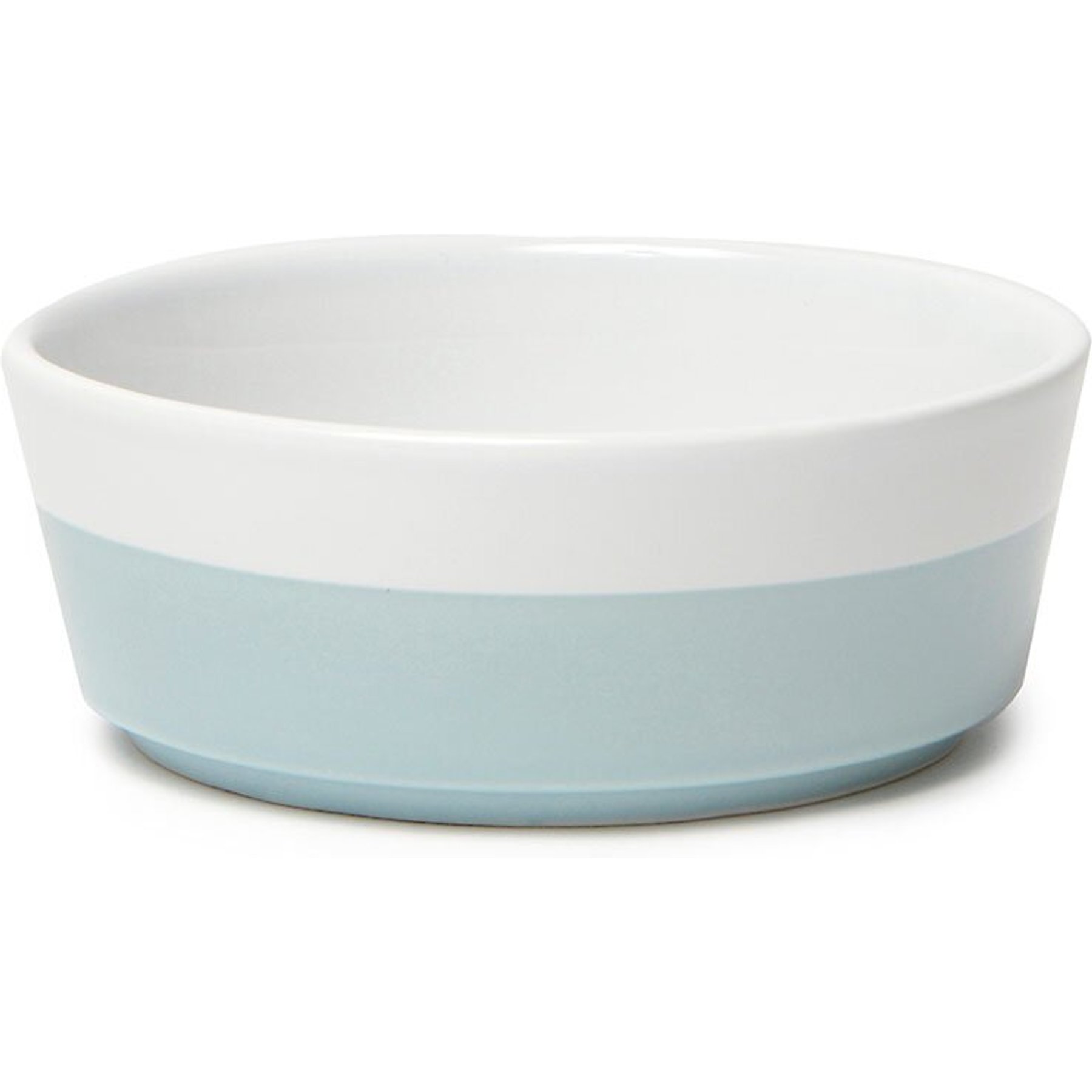 Waggo Dipper Ceramic Dog & Cat Bowl, Cloud, 4-cup