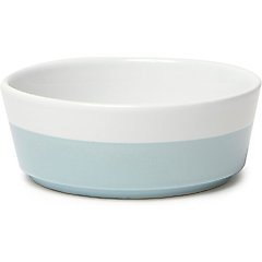 Waggo Dipper Ceramic Dog & Cat Bowl, Cloud, 8-cup