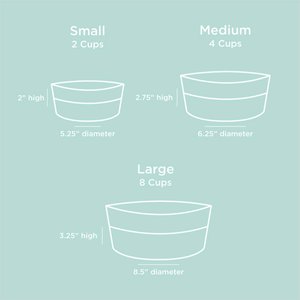 Waggo Dipper Ceramic Dog & Cat Bowl, Mauve, Medium, 4-cup