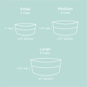 Waggo Dipper Ceramic Dog & Cat Bowl, Teracotta, Large, 8-cup