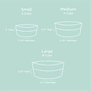 Waggo Dipper Ceramic Dog & Cat Bowl, Teracotta, Medium, 4-cup
