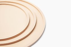 Waggo Habit Circle Silicone Dog & Cat Placemat, 2 count, Rose, Small slide 2 of 5