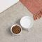 Show in main carousel: Waggo Simple Solid Iron Dog & Cat Bowl Stand, Matte White, Large slide 5 of 7
