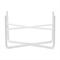 Show in main carousel: Waggo Simple Solid Iron Dog & Cat Bowl Stand, Matte White, Small slide 1 of 8