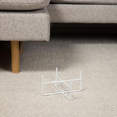 Show full view: Waggo Simple Solid Iron Dog & Cat Bowl Stand, Matte White, Small slide 4 of 8