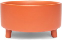 Waggo Uplift Elevated Ceramic Cat & Dog Bowl, Teracotta, Large, 8-cup