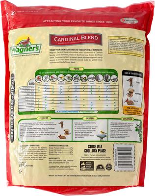 Show full view: Wagner's Cardinal Blend Premium Wild Bird Food, 6-lb bag slide 2 of 9