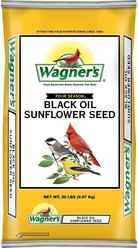 Wagner's Four Season 100% Black Oil Sunflower Seed, 20-lb bag + Greatest Variety Wild Bird Food, 16-lb bag slide 2 of 9