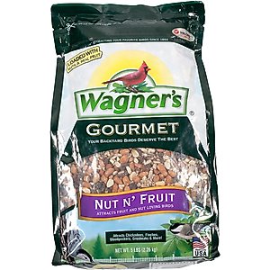 Wagner's Gourmet Nut N' Fruit Wild Bird Food, 5-lb bag