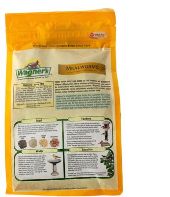 Show full view: Wagner's Mealworms Wild Bird Food, 18-oz bag slide 2 of 7