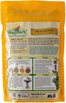 Show full view: Wagner's Mealworms Wild Bird Food, 7-oz bag slide 2 of 7