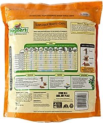 Wagner's Sunflower Hearts & Chips Premium Wild Bird Food, 6-lb bag, bundle of 3 slide 2 of 6