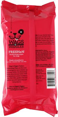 Show full view: Wags & Wiggles Freshen Deodorizing Dog Wipes, 100 count slide 5 of 5