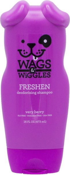 Wags & Wiggles Freshen Very Berry Deodorizing Dog Shampoo