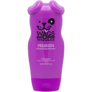 Wags & Wiggles Freshen Very Berry Deodorizing Dog Shampoo, 16-fl oz bottle