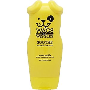 Wags & Wiggles Soothe Oatmeal Dog Shampoo, 16-fl oz
