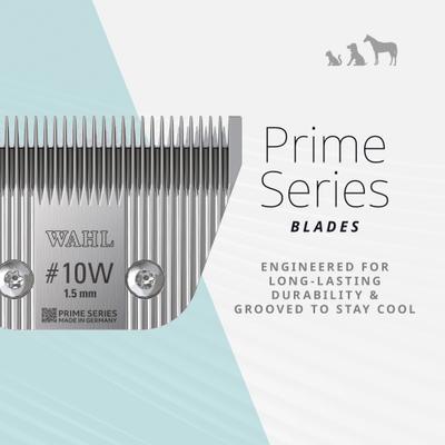 Show full view: Wahl #10 Wide Prime Series Pet Grooming Blade Set, Chrome slide 2 of 7