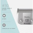 Show in main carousel: Wahl #30 Prime Series Pet Grooming Blade Set, Chrome slide 3 of 7