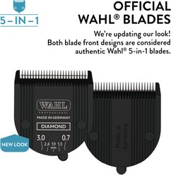 Wahl 5 in 1 Adjustable Diamond Blade Set, size 9, 10, 15, 30, 40 slide 2 of 4