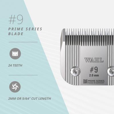 Show full view: Wahl #9 Prime Series Pet Grooming Blade Set, Chrome slide 4 of 8