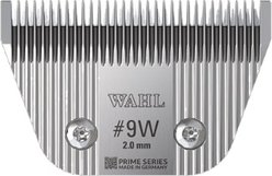 Wahl #9 Wide Prime Series Pet Grooming Blade Set, Chrome