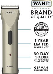 Wahl Arco Cordless Horse Clipper, Champagne slide 2 of 7