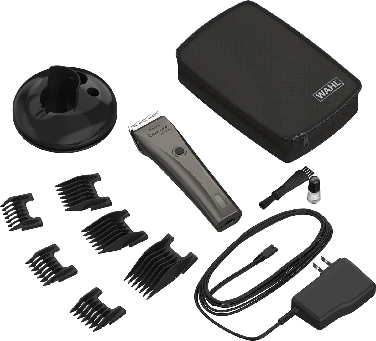 WAHL Bravura Lithium Ion Cordless Dog & Cat Clipper Kit, Gunmetal