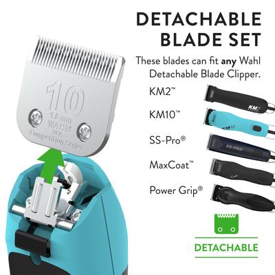 Show full view: Wahl Competition Series Detachable Blade Set, Size 10 slide 5 of 8