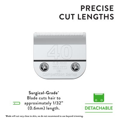 Show full view: Wahl Competition Series Detachable Blade Set, Size 40 slide 3 of 7