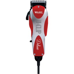 Wahl Deluxe U-Clip Dog & Cat Clipper Kit, Red