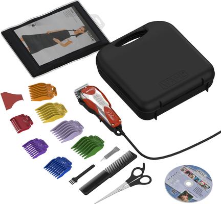 Show full view: Wahl Deluxe U-Clip Dog & Cat Clipper Kit, Red slide 3 of 8