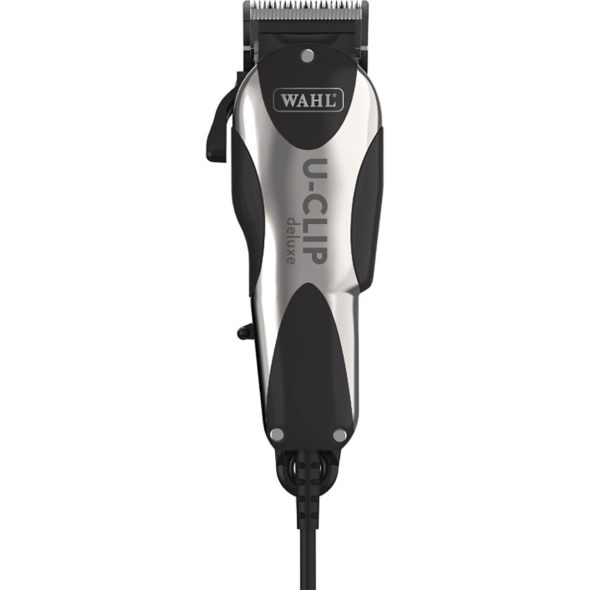 Wahl Deluxe U-Clip Dog, Cat & Small Pet Grooming Clipper, Black/Chrome