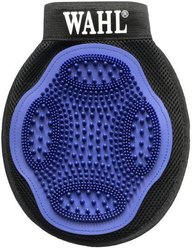 Wahl Equine Horse Grooming Mitt, Blue/Black
