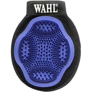 Wahl Equine Horse Grooming Mitt, Blue/Black