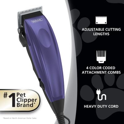Show full view: Wahl Essential Clip Dog Clipper Kit, Purple slide 4 of 9