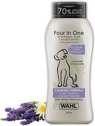 Wahl Four In One Calming Dog Shampoo, Lavender Scent, 24-fl oz bottle