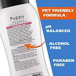 Wahl Gentle Formula Tearless Puppy Shampoo, Cornflower & Aloe Scent, 24-fl oz bottle slide 2 of 8