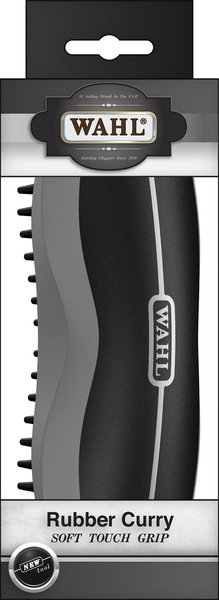 Wahl Horse Rubber Curry Brush, Black