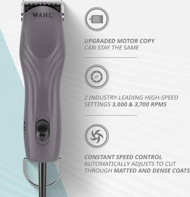 Show full view: Wahl KM10+ Cat, Dog & Horse Grooming Clipper, Purple slide 5 of 11