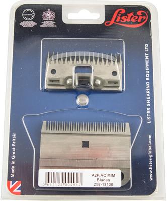 Show full view: Lister A2F/AC Replacement Horse Clipper Blade Set, Fine slide 2 of 8