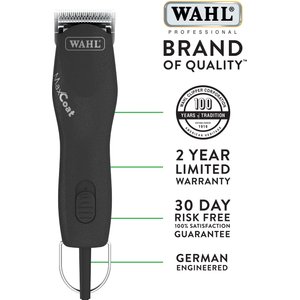 Wahl MaxCoat Horse Clipper, Matte Black