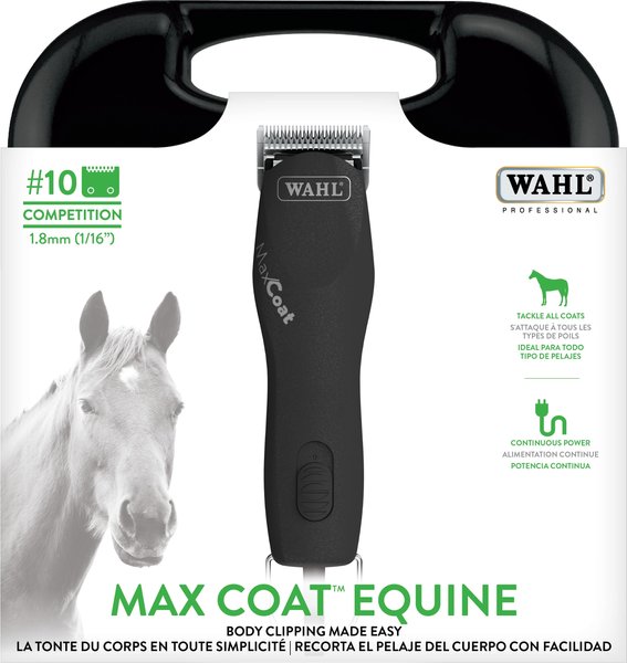 Wahl MaxCoat Horse Clipper, Matte Black
