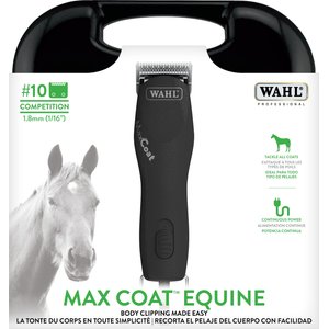 Wahl MaxCoat Horse Clipper, Matte Black