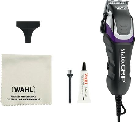 Show full view: Wahl Stable Grip Horse Clipper, Black/Purple slide 2 of 6