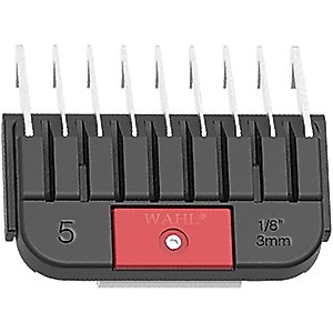 Wahl Stainless Steel Attachment Comb for Detachable Blades, Size 1/8-in