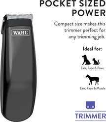 Wahl Super Pocket Pro Pet Trimmer, Black Chrome slide 2 of 7