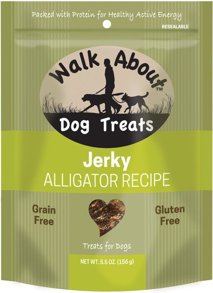 Walk About Alligator Jerky Dog Treats Walk About Alligator Jerky Dog Treats
