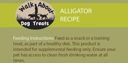 Show full view: Walk About Alligator Grain-Free Jerky Dog Treats, 5.5-oz bag slide 5 of 6